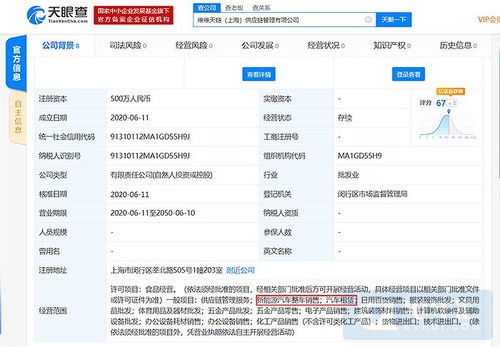 維維食品跨界布局 成立供應(yīng)鏈公司，涉足新能源汽車銷售與辦公平臺(tái)開發(fā)